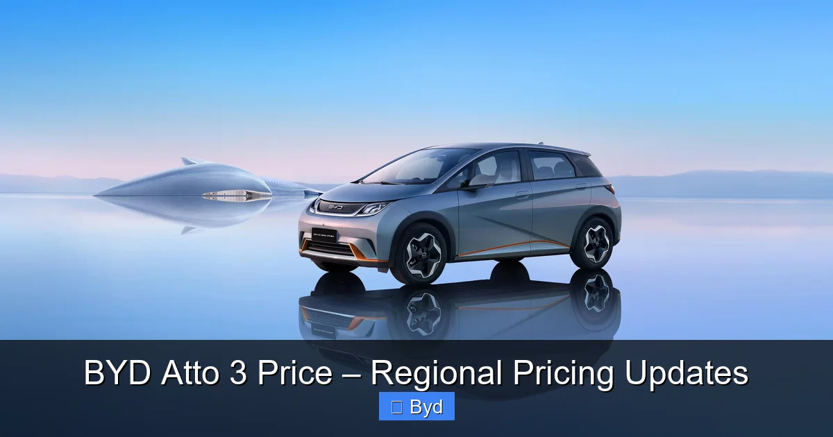 BYD Atto 3 Price – Regional Pricing Updates - content1 visual guide