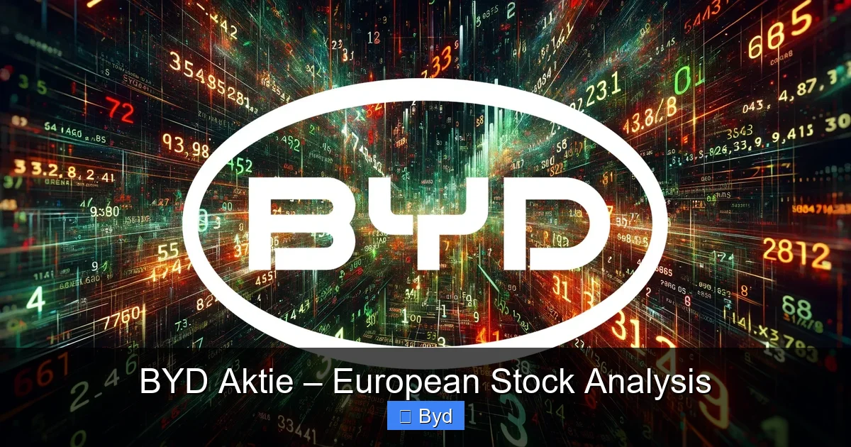 BYD Aktie – European Stock Analysis - content1 visual guide