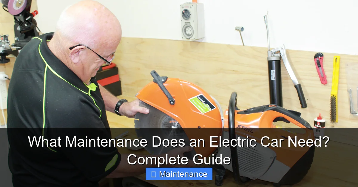 What Maintenance Does an Electric Car Need? Complete Guide - content1 visual guide