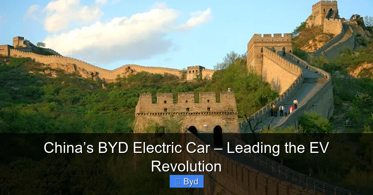 China’s BYD Electric Car – Leading the EV Revolution - content1 visual guide