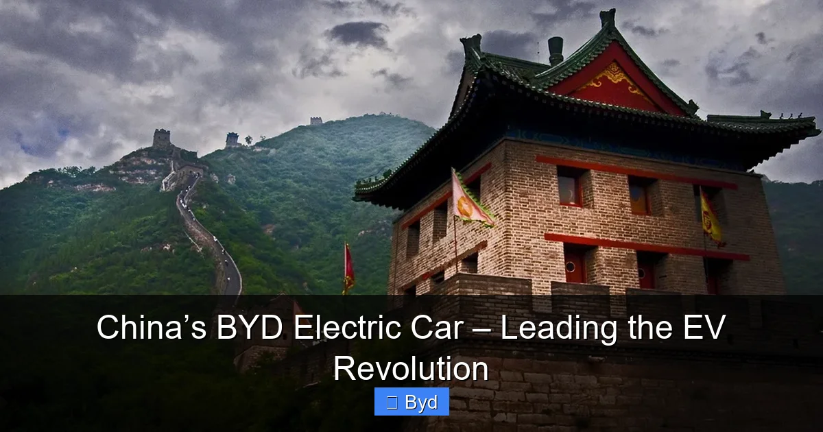 China’s BYD Electric Car – Leading the EV Revolution - content2 visual guide