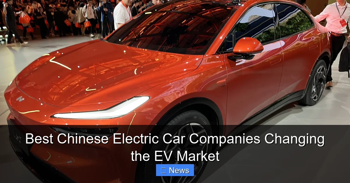 Best Chinese Electric Car Companies Changing the EV Market - content1 visual guide