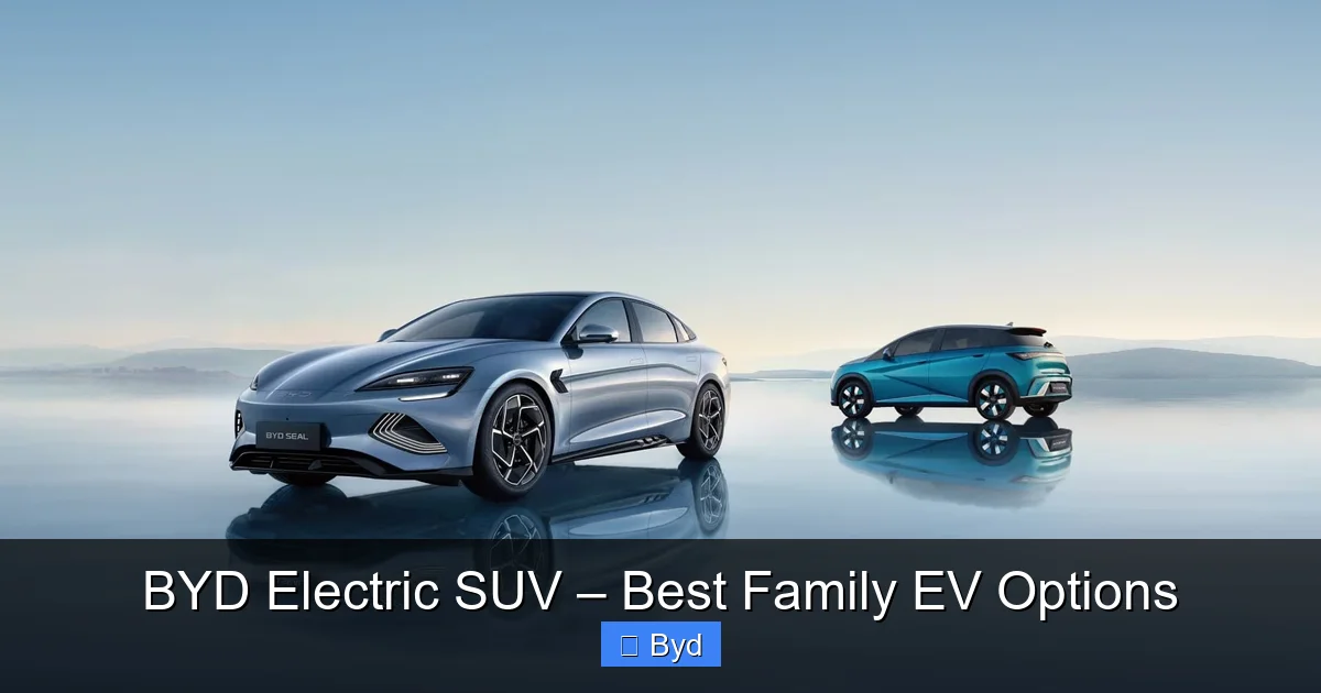 BYD Electric SUV – Best Family EV Options - content2 visual guide