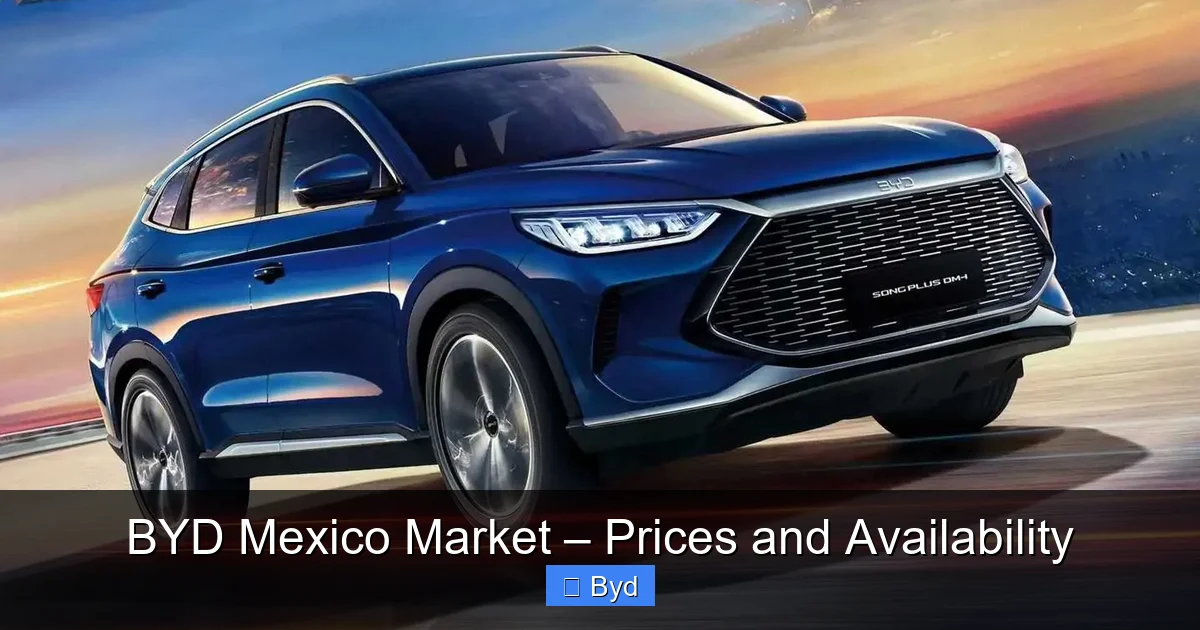 BYD Mexico Market – Prices and Availability - content2 visual guide