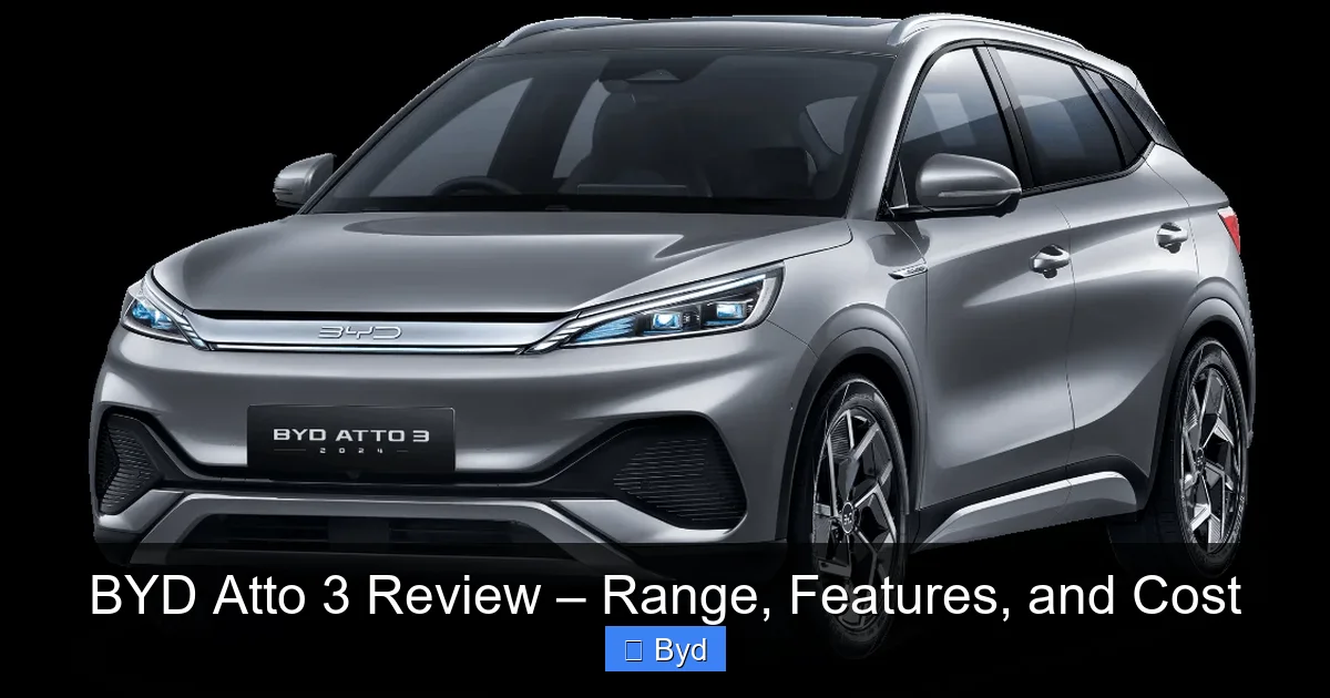 BYD Atto 3 Review – Range, Features, and Cost - content1 visual guide