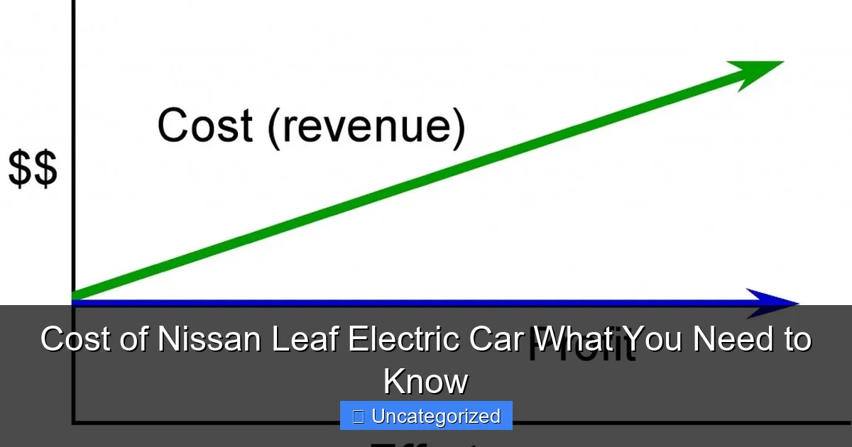 Cost of Nissan Leaf Electric Car What You Need to Know