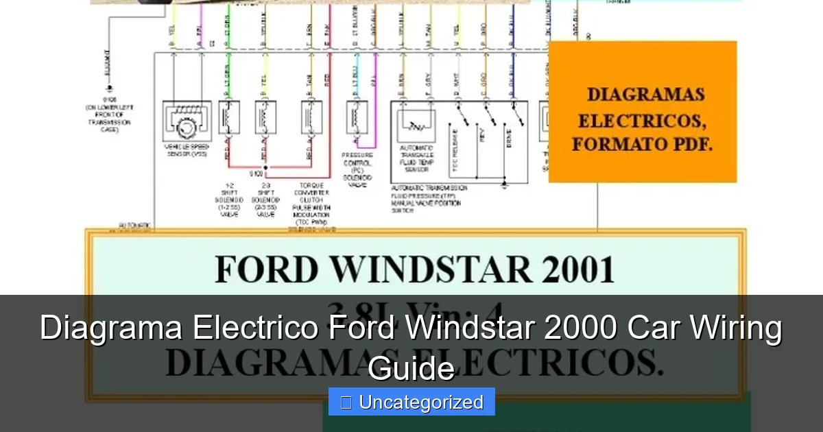 Diagrama Electrico Ford Windstar 2000 Car Wiring Guide