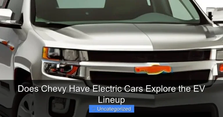 Does Chevy Have Electric Cars Explore the EV Lineup