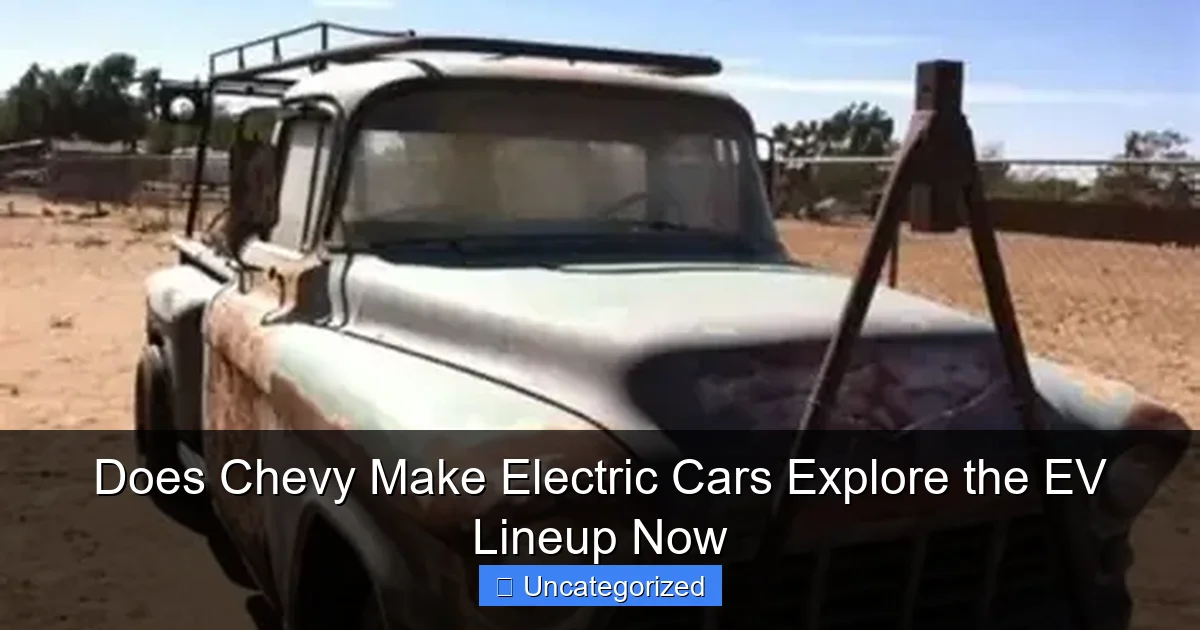 Does Chevy Make Electric Cars Explore the EV Lineup Now
