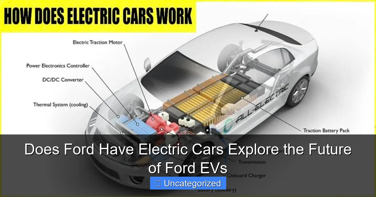 Does Ford Have Electric Cars Explore the Future of Ford EVs