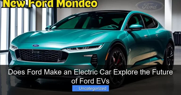 Does Ford Make an Electric Car Explore the Future of Ford EVs