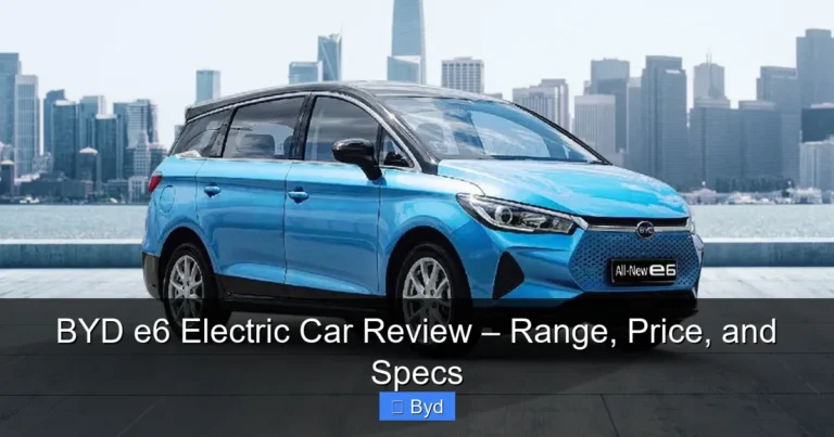 Featured image for BYD e6 Electric Car Review – Range, Price, and Specs
