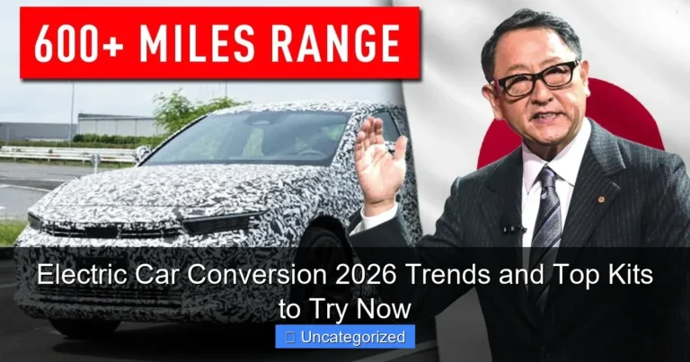 Electric Car Conversion 2026 Trends and Top Kits to Try Now