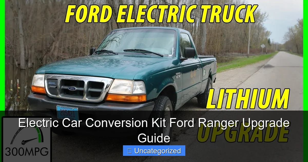 Electric Car Conversion Kit Ford Ranger Upgrade Guide