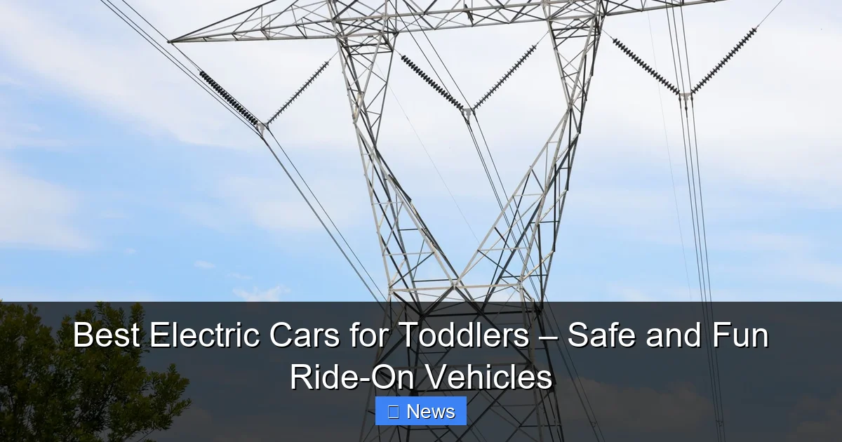 Featured image for Best Electric Cars for Toddlers – Safe and Fun Ride-On Vehicles