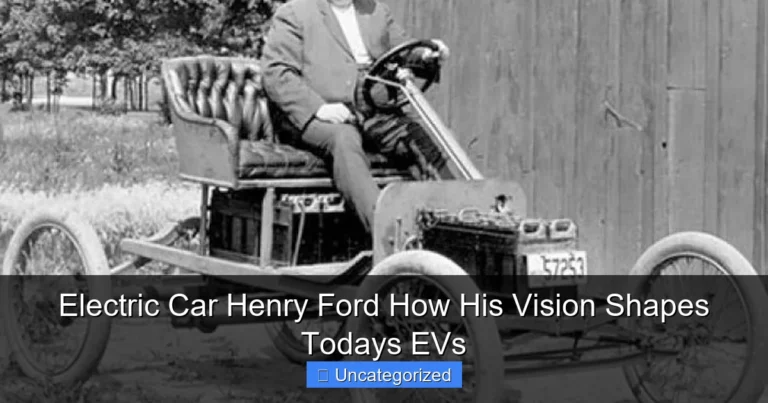 Electric Car Henry Ford How His Vision Shapes Todays EVs