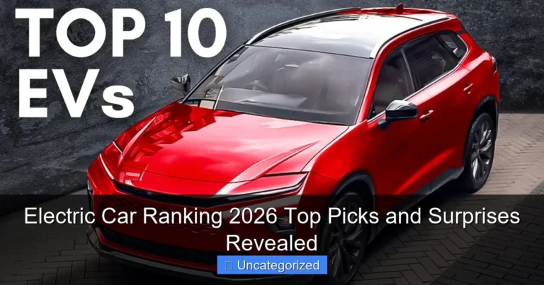 Electric Car Ranking 2026 Top Picks and Surprises Revealed