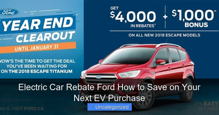 Electric Car Rebate Ford How to Save on Your Next EV Purchase