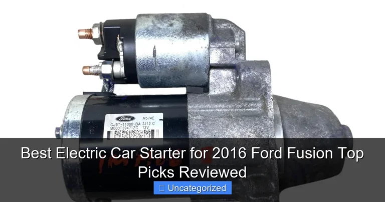 Best Electric Car Starter for 2016 Ford Fusion Top Picks Reviewed