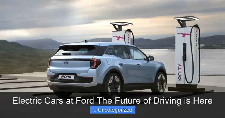 Electric Cars at Ford The Future of Driving is Here