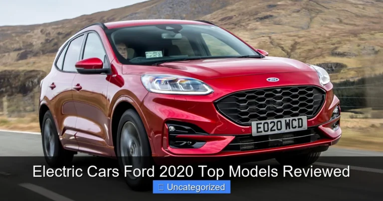 Electric Cars Ford 2020 Top Models Reviewed