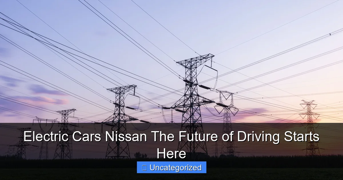 Electric Cars Nissan The Future of Driving Starts Here