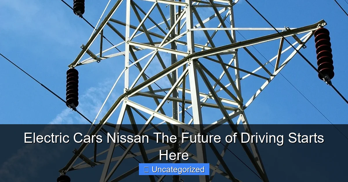 Electric Cars Nissan The Future of Driving Starts Here