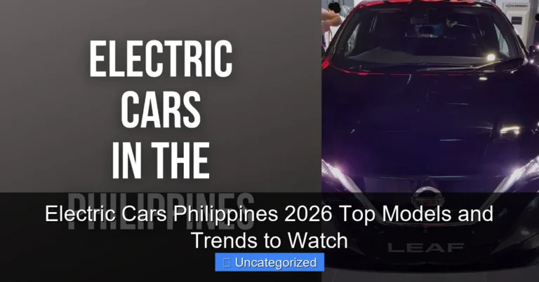 Electric Cars Philippines 2026 Top Models and Trends to Watch