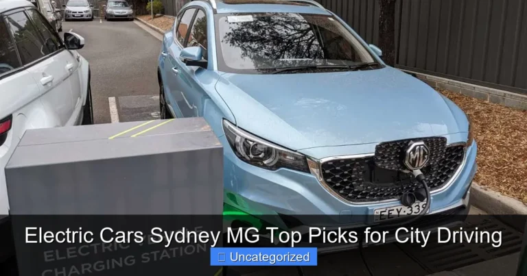 Electric Cars Sydney MG Top Picks for City Driving