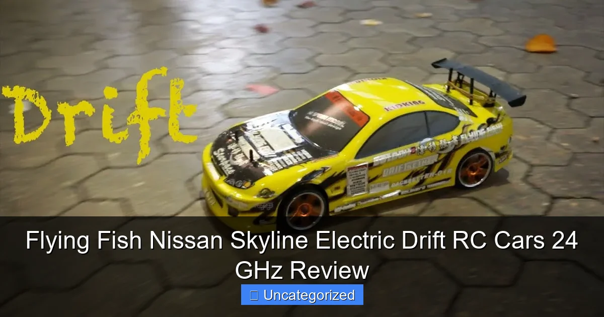 Flying Fish Nissan Skyline Electric Drift RC Cars 24 GHz Review