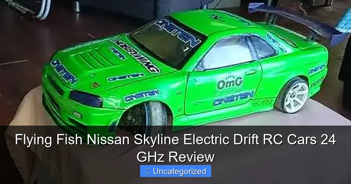 Flying Fish Nissan Skyline Electric Drift RC Cars 24 GHz Review