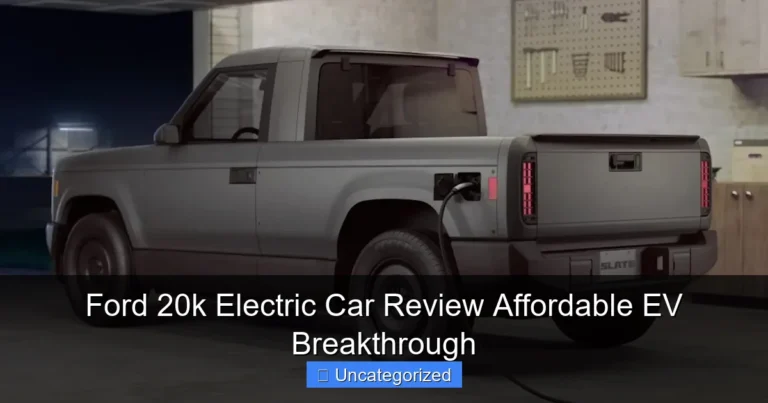 Ford 20k Electric Car Review Affordable EV Breakthrough