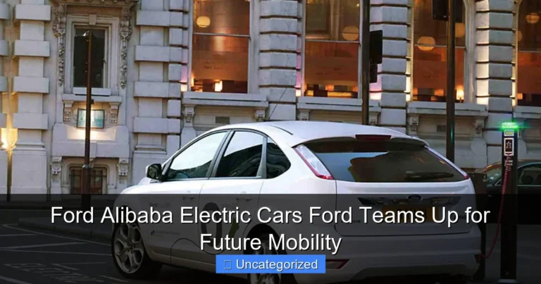 Ford Alibaba Electric Cars Ford Teams Up for Future Mobility