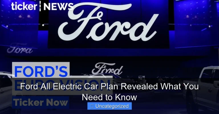 Ford All Electric Car Plan Revealed What You Need to Know