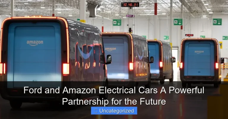 Ford and Amazon Electrical Cars A Powerful Partnership for the Future