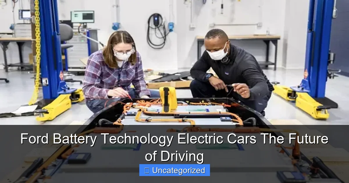 Ford Battery Technology Electric Cars The Future of Driving