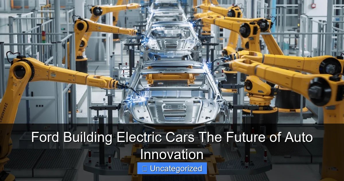 Ford Building Electric Cars The Future of Auto Innovation