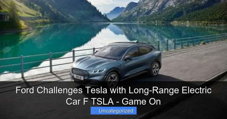 Ford Challenges Tesla with Long-Range Electric Car F TSLA - Game On