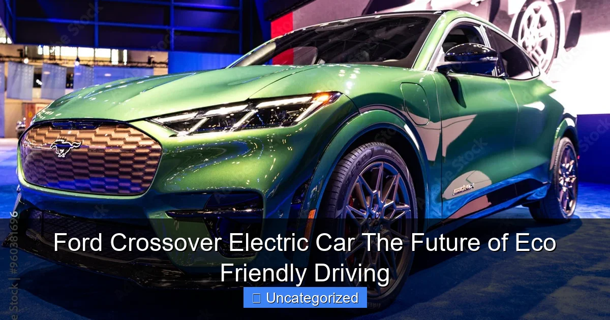 Ford Crossover Electric Car The Future of Eco Friendly Driving