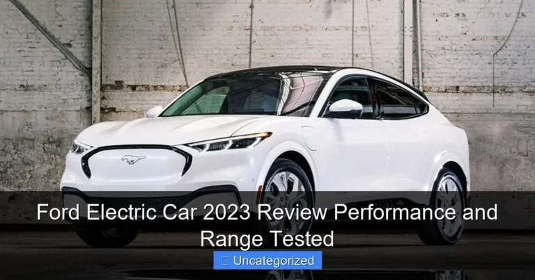 Ford Electric Car 2023 Review Performance and Range Tested