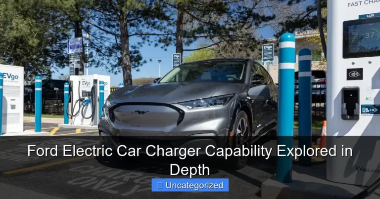 Ford Electric Car Charger Capability Explored in Depth