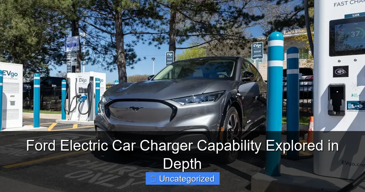 Ford Electric Car Charger Capability Explored in Depth