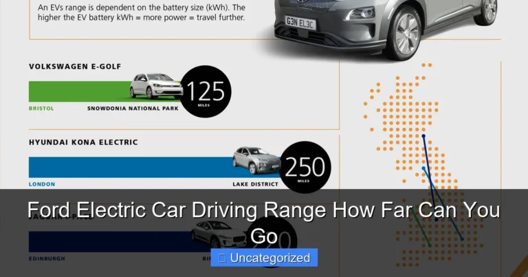 Ford Electric Car Driving Range How Far Can You Go