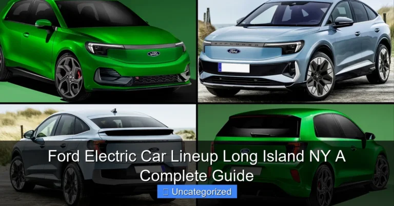 Ford Electric Car Lineup Long Island NY A Complete Guide