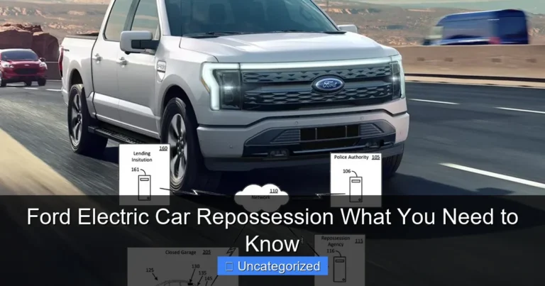Ford Electric Car Repossession What You Need to Know