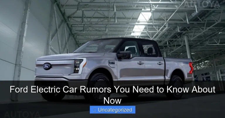 Ford Electric Car Rumors You Need to Know About Now