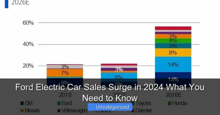 Ford Electric Car Sales Surge in 2024 What You Need to Know