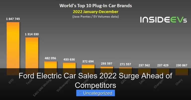 Ford Electric Car Sales 2022 Surge Ahead of Competitors