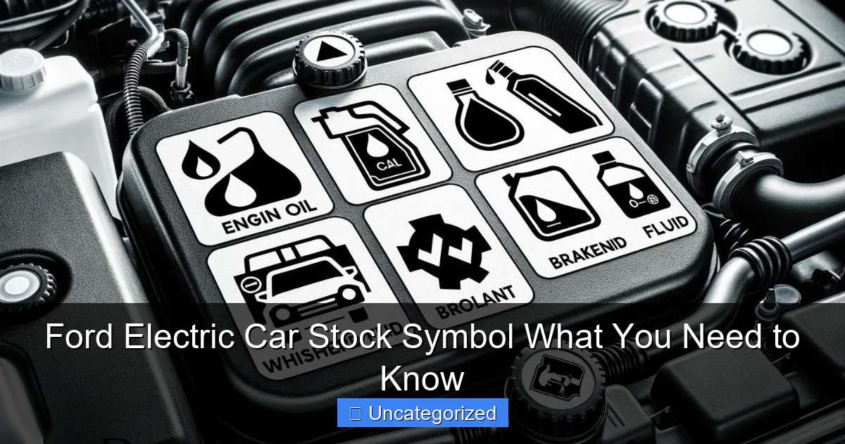 Ford Electric Car Stock Symbol What You Need to Know