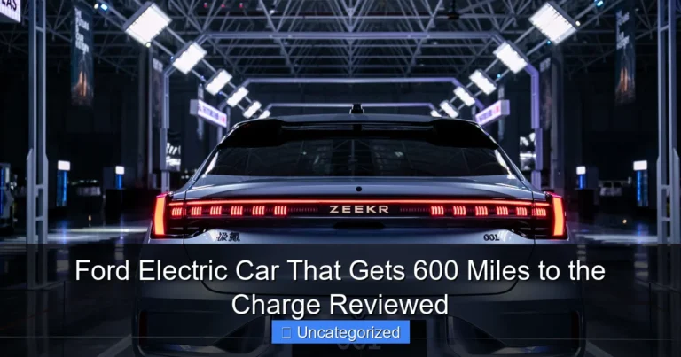 Ford Electric Car That Gets 600 Miles to the Charge Reviewed